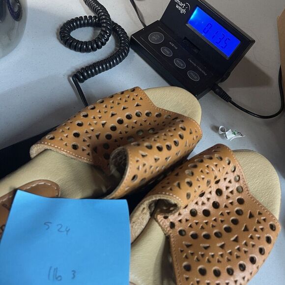 Spring Step Brown Perforated Wedges - Picture 10 of 10